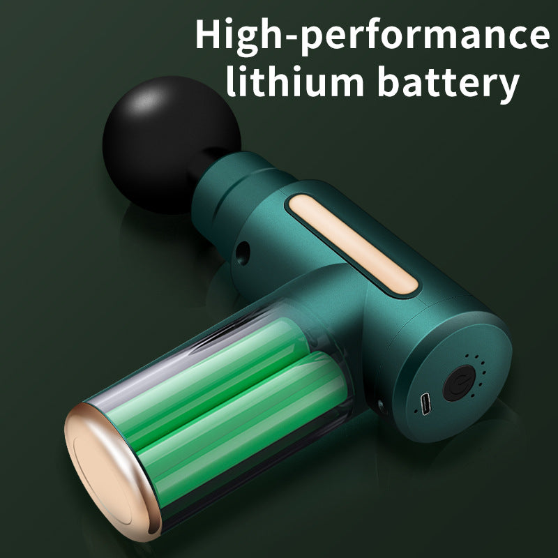 Rechargeable Mini Fascia Massage Gun with 6 Speeds