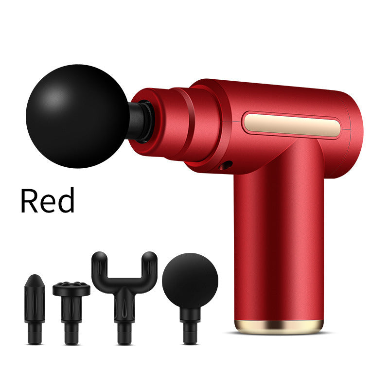Rechargeable Mini Fascia Massage Gun with 6 Speeds